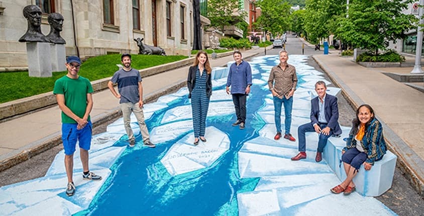 people in art battle